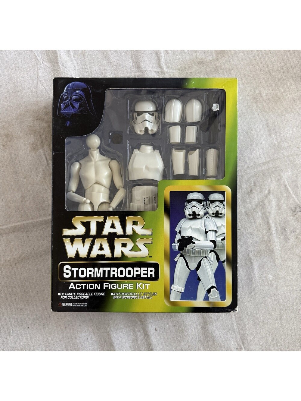 Vintage 1996 Star Wars Stormtrooper Action Figure Kit Sealed Marmit Japan